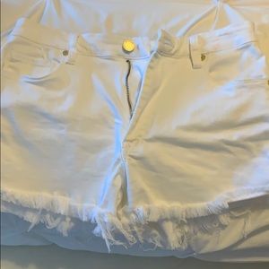 Blank NYC White Wedge Short 27